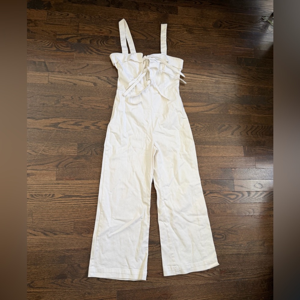Clayton Darcie Denim Jumpsuit - Picture 2 of 10